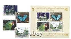 EUROPA CEPT-50th anniversary, 50 different countries, complete mint sets and SS