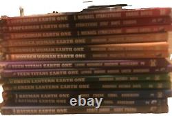 Earth One Lot, Complete Set Of 13 Books, DC Comics, Hardcovers, Various Authors