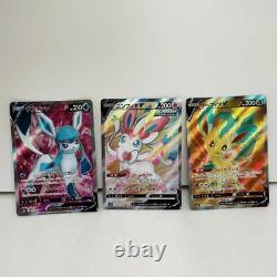 Eevee Heroes V SR Evolution line Complete set Pokemon Card S6a Japanese Mint