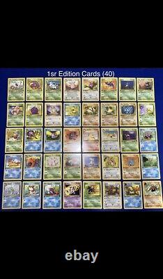 FULL Original Pokemon Complete Base Set (all 151 cards) in Pokemon album