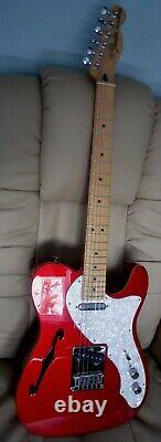 Fender Deluxe Thinline Telecaster Totally Mint With Recent Complete Set Up