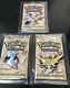 Fossil Booster Packs X 3 Complete Art Set (3 Packs) Factory Sealed Mint