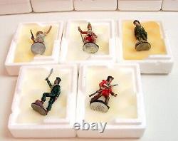 Franklin Mint Fighting Men of British Empire Complete Set Of 50 Inc Cards etc