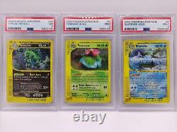 Fully Graded English Expedition Complete Set PSA Pokémon TCG 2002