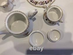 Golden Bramble Royal Stafford Bone China Tea Set Complete Set In Mint Condition