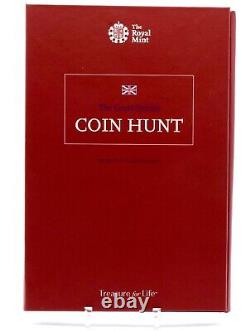 Great British Coin Hunt Royal Mint COMPLETE WITH 09 KEW Full Set coins 2017