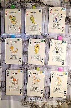 HOLY GRAIL OF Pokemon Poker Cards NINTENDO 1996 1997 Complete 150 / 150 SET
