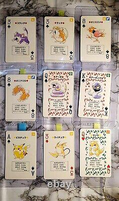 HOLY GRAIL OF Pokemon Poker Cards NINTENDO 1996 1997 Complete 150 / 150 SET