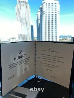 HUBLOT Kobe Bryant SIGNED Complete Signed Set MINT All CoA from 1st owner