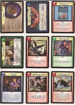 Harry Potter TCG Complete Set of 18 Rare Cards