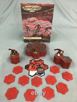 Heroscape Volcarren Wasteland Expansion Complete Set, No Box Near Mint