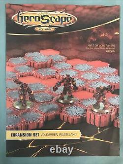 Heroscape Volcarren Wasteland Expansion Complete Set, No Box Near Mint