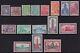 India 1949-52 Sg309-324 Complete Set To 15r Brown & Claret Mounted Mint
