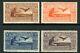 Italy 1930 Airmail Complete Set Scott #c23-26 Mnh G167