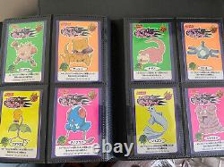 Japanese Pokémon Set 1-92? Rare Complete Nissui Set! Topsun, Meiji, Nissui