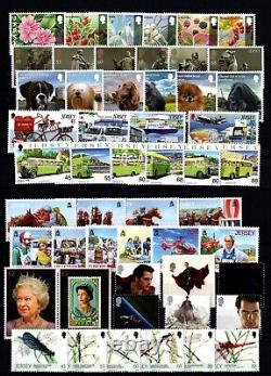 Jersey 2013 Complete Year Set Commemoratives. 16 Sets + 11 Minisheets Mnh