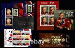 Jersey 2013 Complete Year Set Commemoratives. 16 Sets + 11 Minisheets Mnh