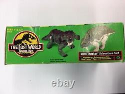 Jurassic Park The Lost World 1997 Dino Tracker Adventure Set COMPLETE and MINT