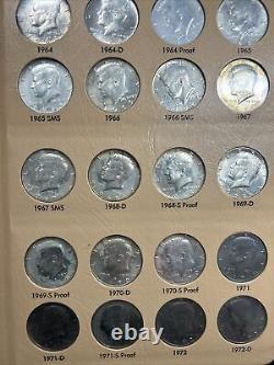 Kennedy Half Dollar Set Complete 1964-1987 Dansco Album