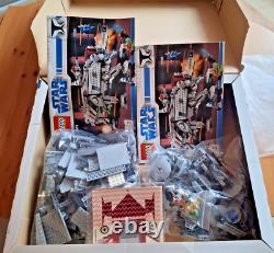 LEGO 7675 STAR WARS AT-TE WALKER 2008 SET 100% COMPLETE w ALL STICKERS MINT COND