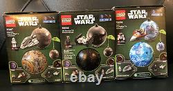 LEGO Star Wars planet full complete series set lot 1-4 1 2 3 4 9674-79 75006-11