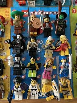 Lego Series 1 10 Complete Sets 160 Minifigures Huge Lot Bundle CMF Revised