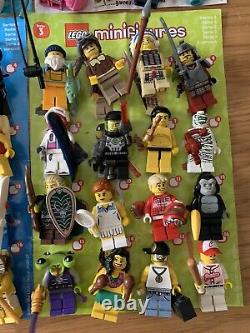 Lego Series 1 10 Complete Sets 160 Minifigures Huge Lot Bundle CMF Revised