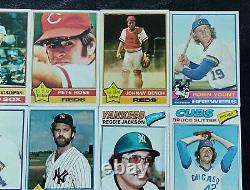 Lot of 16 Sets 1976 1977 1978 1979 1980 1991 Topps Baseball Complete Set Run
