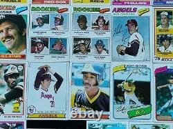 Lot of 16 Sets 1976 1977 1978 1979 1980 1991 Topps Baseball Complete Set Run