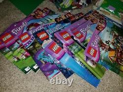 MASSIVE LEGO FRIENDS SET LOT 100's of minifigs All instructions! 100% complete