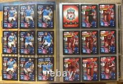 MATCH ATTAX 2019/20 CHAMPIONS LEAGUE Completed Binder All Cards Inc. 9 LE