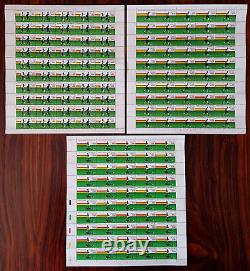 MEXICO 1982 Spain WORLD FOOTBALL CHAMPIONSHIP complete set in FULL SHEETS of 50