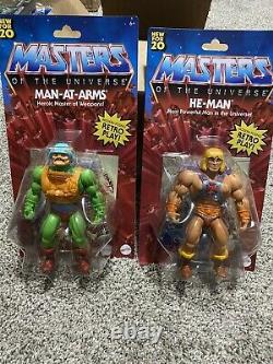 MOTU Masters of the Universe Origins 2020 Brand new lot complete set! HTF He-man