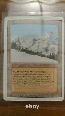Magic The Gathering Revised Edition Dual Lands Complete Set Near Mint Condition