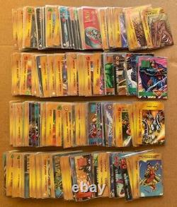 Marvel Overpower TCG First Release 1995 Complete Mint Set 346 Card