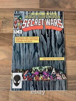 Marvel Super Heroes Secret Wars 1984 Comics Complete Set #1 12
