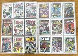 Marvel Superheroes First Issue Covers Cards 1984 Complete Set Rare