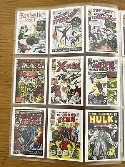 Marvel Superheroes First Issue Covers Cards 1984 Complete Set Rare