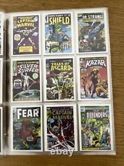 Marvel Superheroes First Issue Covers Cards 1984 Complete Set Rare