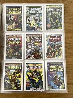 Marvel Superheroes First Issue Covers Cards 1984 Complete Set Rare