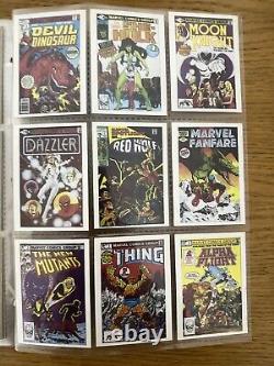 Marvel Superheroes First Issue Covers Cards 1984 Complete Set Rare