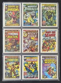 Marvel Superheroes First Issue Covers Complete Set 1984