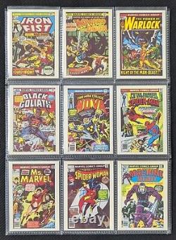 Marvel Superheroes First Issue Covers Complete Set 1984