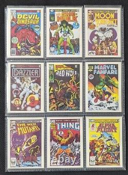 Marvel Superheroes First Issue Covers Complete Set 1984