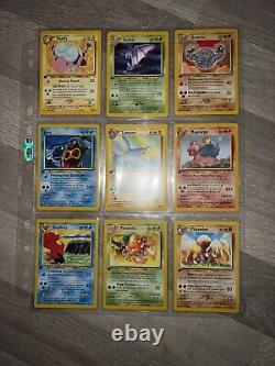 Mint 1st Edition Neo Revelation Complete Set Pokémon Cards 66/64 & Shining Cards