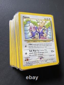 NM Neo Genesis Complete Common / Uncommon Trainers Set 76 Pokemon Cards WOTC