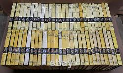Nancy Drew by Carolyn Keene Complete Set Yellow Matte Lot of 56 Hardcover Books