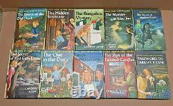Nancy Drew by Carolyn Keene Complete Set Yellow Matte Lot of 56 Hardcover Books