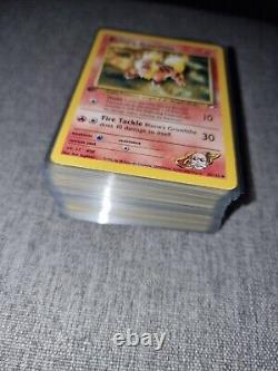 Near COMPLETE Gym Heroes Common Uncommon Set 1st EDITION Pokémon Cards 83/132 NM