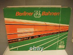 ORIGINAL MINT/C BERLINER BAHNEN TT STARTER SET 1/120 12mm COMPLETE SET UN-USED